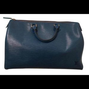 COPY LV Speedy 35 Epi Leather Satchel